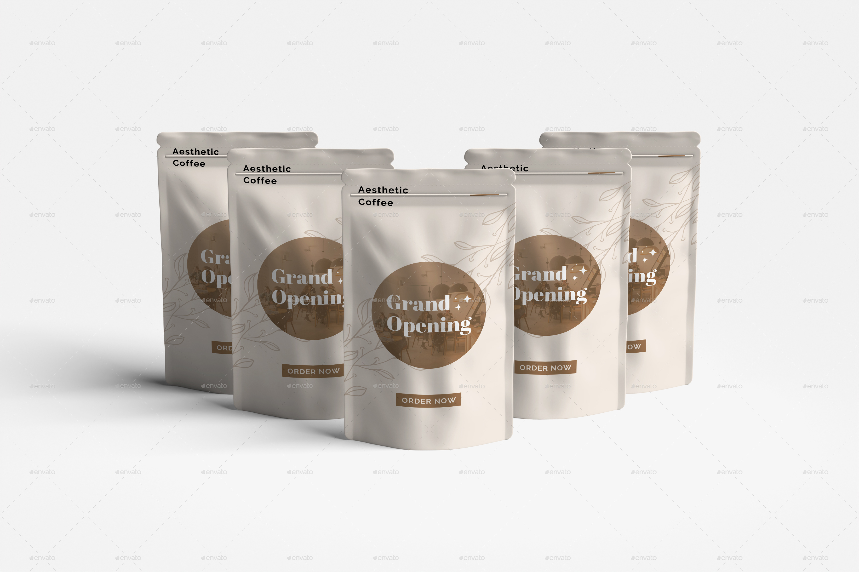 Coffee Pouch Mockup, Graphics GraphicRiver